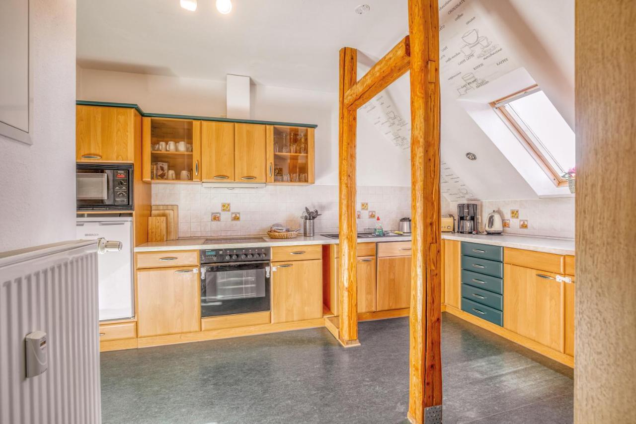 Ferienwohnung Ziesing Friedrichsbrunn Тале Екстериор снимка